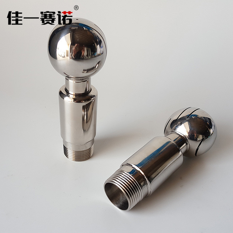 不銹鋼外螺紋旋轉(zhuǎn)清洗球 不銹鋼外螺紋旋轉(zhuǎn)清洗球